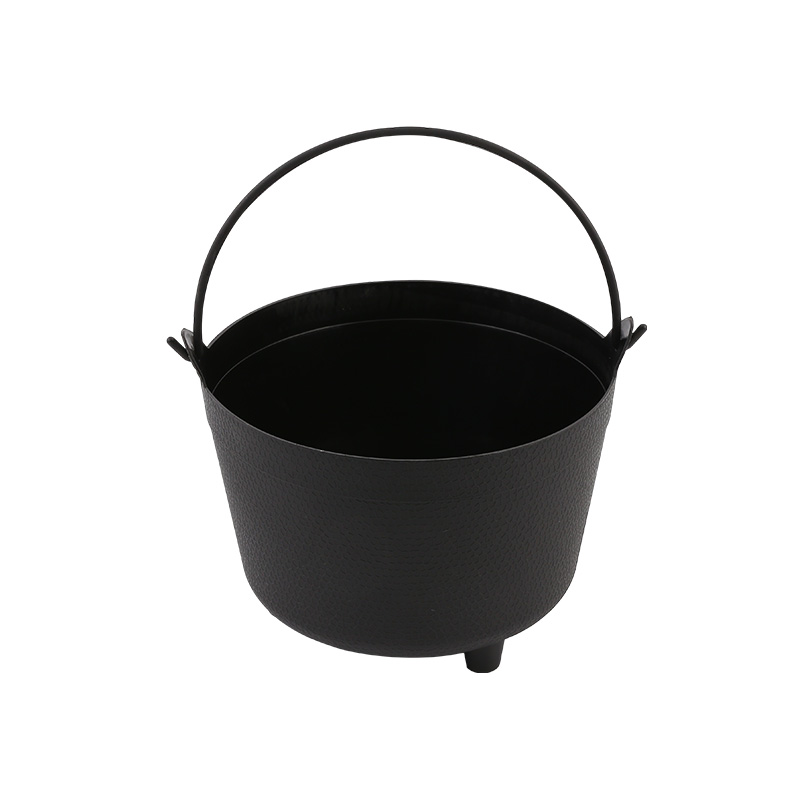 Halloween Plastic Bucket Printed Pumpkin Bucket