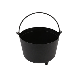 details of Black Plastic Bucket With Handle