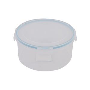 Round Transparent Plastic Lunch Box
